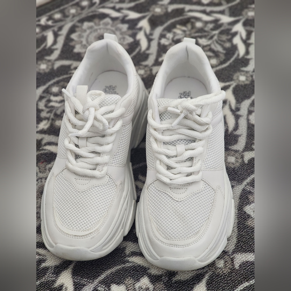 Chunky White sneakers